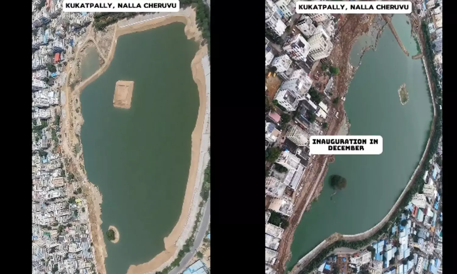 హైదరాబాద్లో హైడ్రా సంచలనం: నల్లకుంట చెరువు పునరుద్ధరణపై ప్రశంసల జల్లు! హైదరాబాద్లో హైడ్రా సంచలనం: నల్లకుంట చెరువు పునరుద్ధరణపై ప్రశంసల జల్లు!