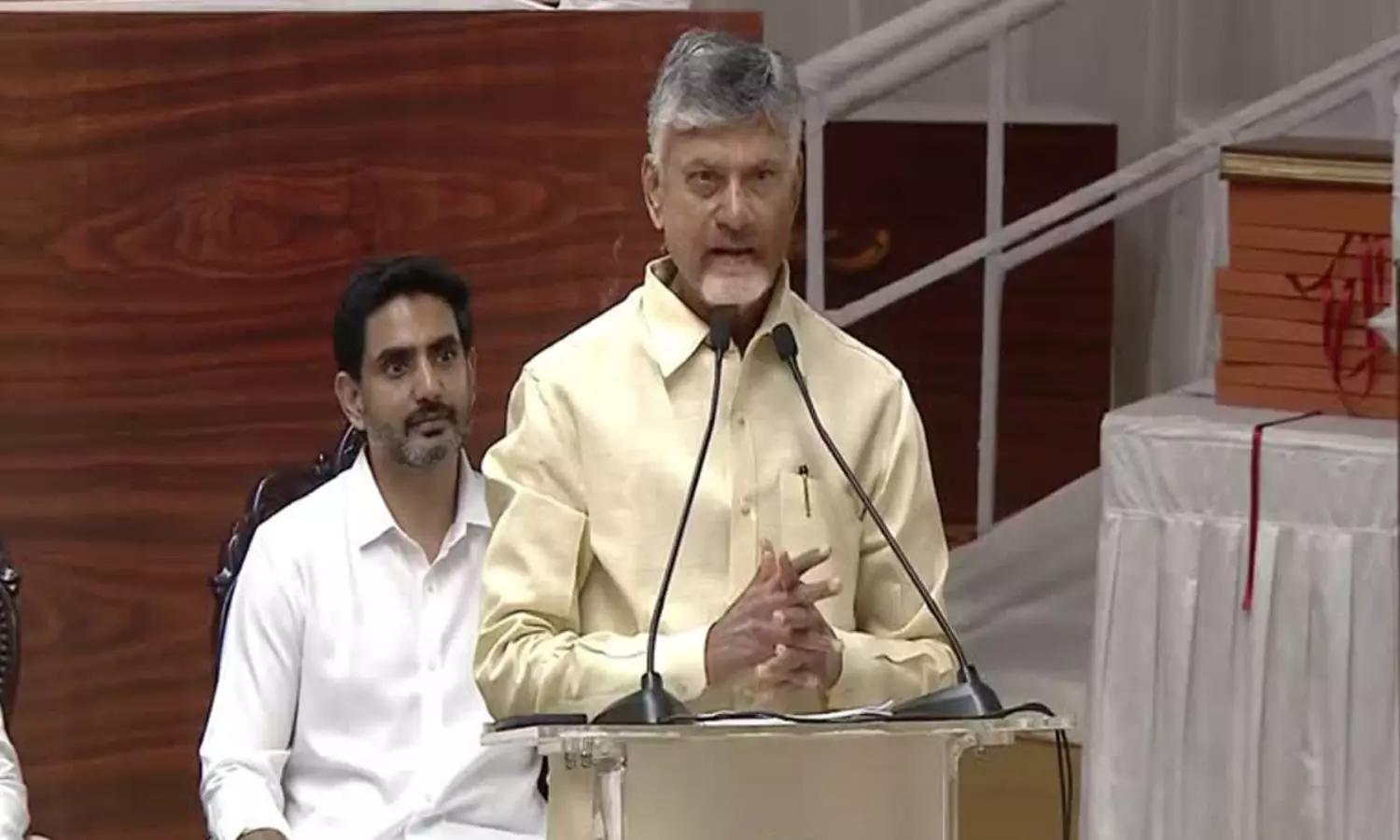 పిల్లల అసెంబ్లీ.. ప్రేక్షకుడిలా చంద్రబాబు, లోకేశ్! ఎవరిదీ ఐడియా