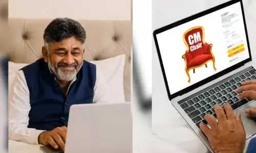 సీఎం కుర్చీ అవుట్  ఆఫ్  స్టాక్... నవంబర్  విప్లవం పై బీజేపీ ఏఐ సెటైర్లు!