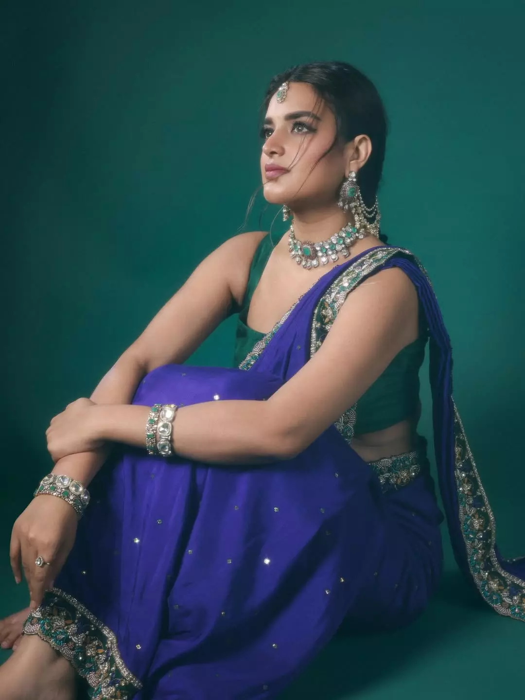 Nidhhi Agerwal stuns in royal look for the raja saab Nidhhi Agerwal stuns in royal look for the raja saab