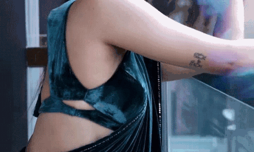 Sapthami Gowda Stuns in Midnight-Teal Velvet Elegance