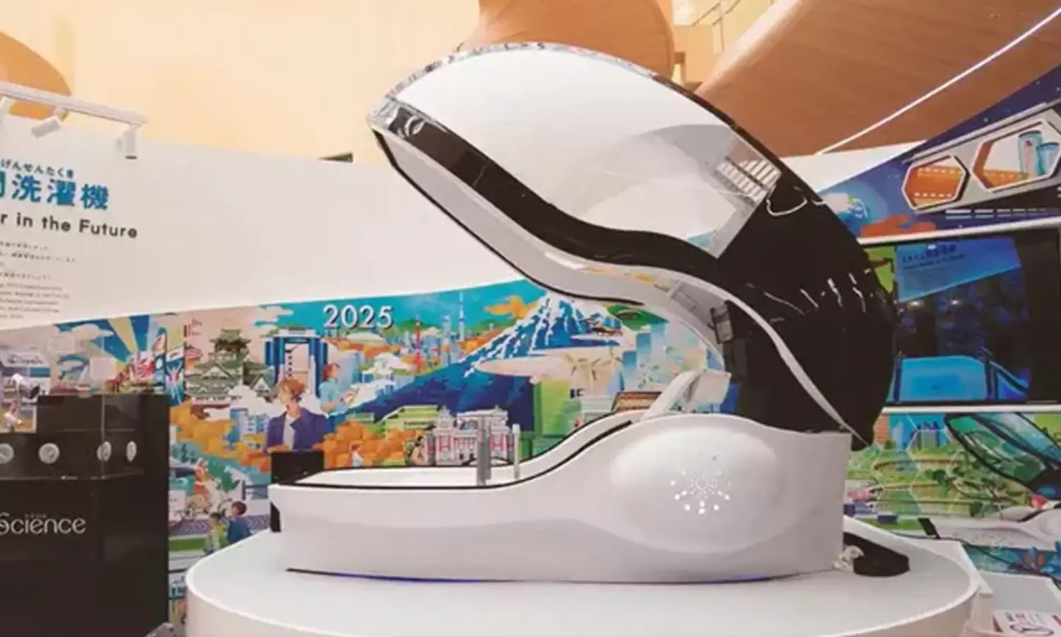 స్నానం చేసే మెషిన్లు.. ఇంకెవరో జపానోడిదే ఈ టాలెంట్