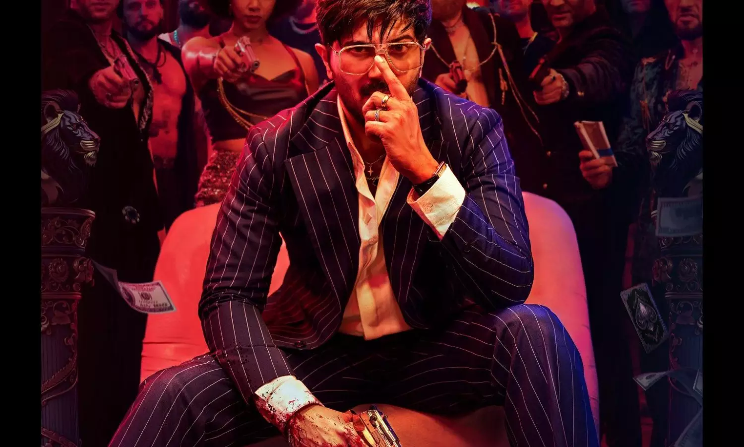 గన్ పట్టి గేమ్ మొదలుపెట్టిన దుల్కర్! గన్ పట్టి గేమ్ మొదలుపెట్టిన దుల్కర్!