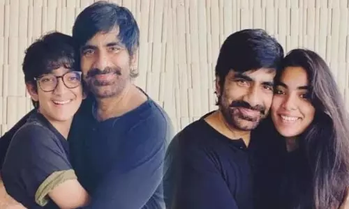 ఇదే ప్లానింగ్ మాస్ రాజా.. కొడుకు కూతురు ఇద్దరినీ..!