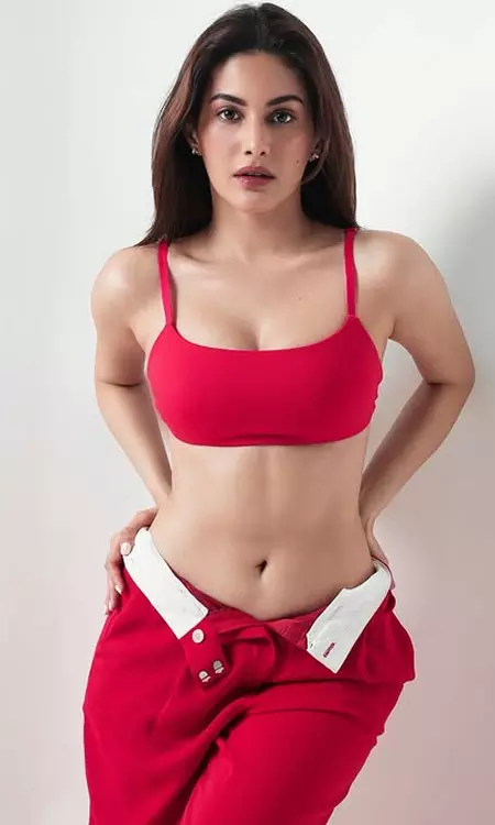 Amyra Dastur Shines in Stunning Red Outfit: A Perfect Blend of Style and Grace