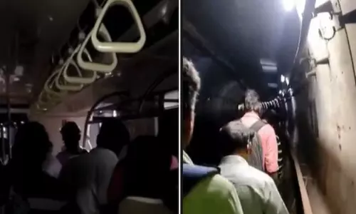 చెన్నై మెట్రో రైలు సబ్ వే లో చిక్కుకుపోయింది.. అసలేం జరిగింది..!