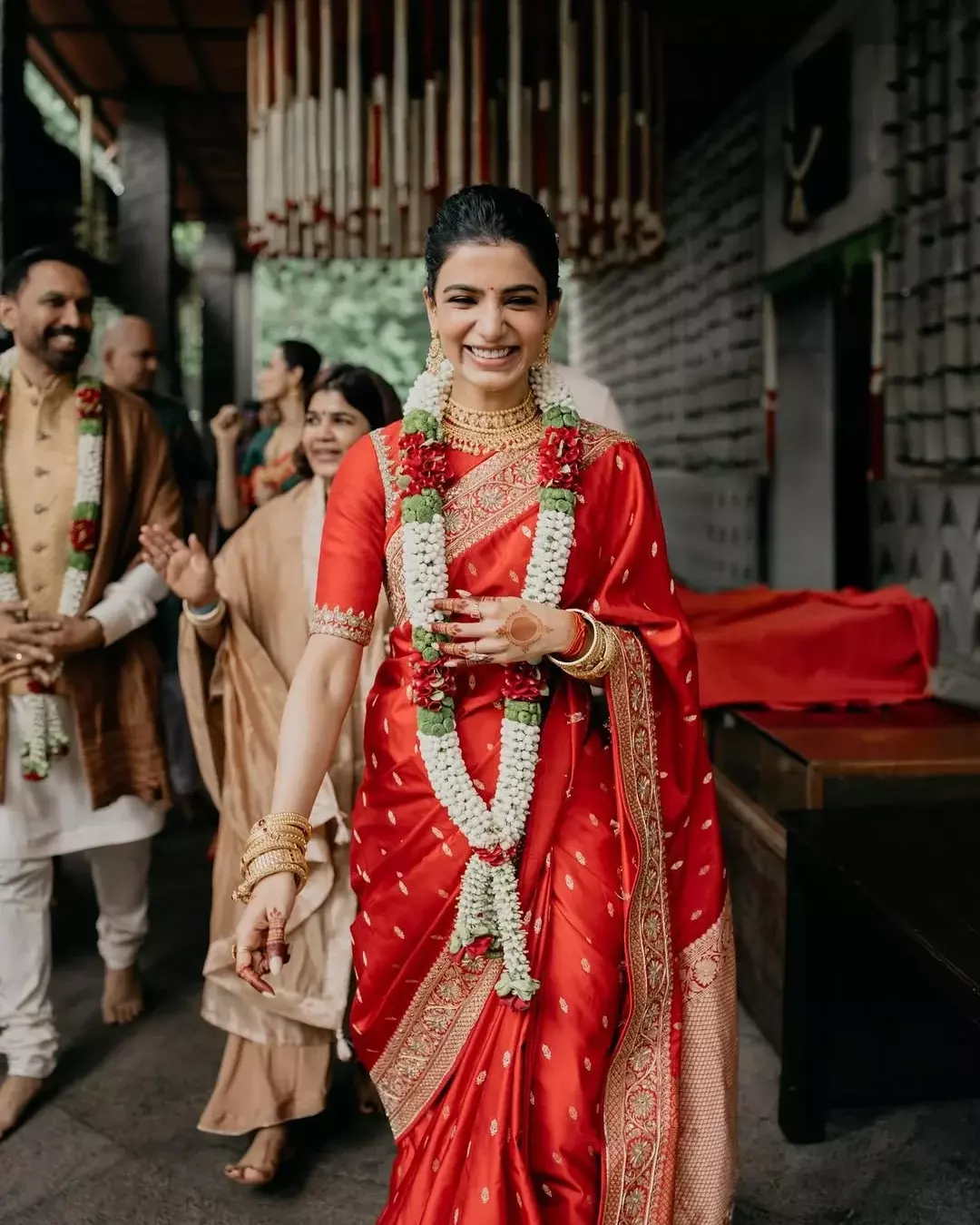 Why Samantha Wedding Saree Is a True Celebration of Indian Craft