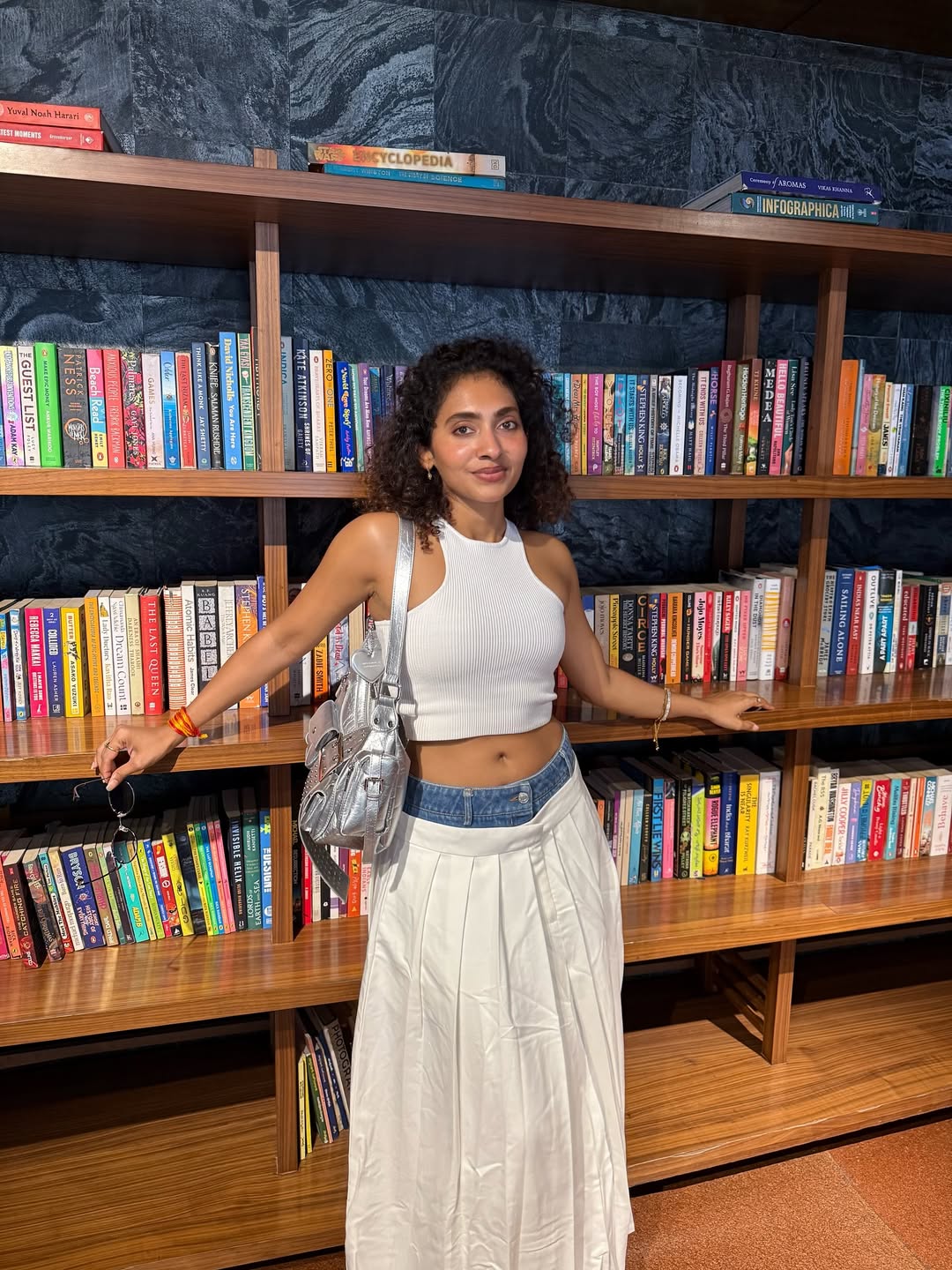 Gnaneshwari Kandregula Looks Bright In White Gnaneshwari Kandregula Looks Bright In White