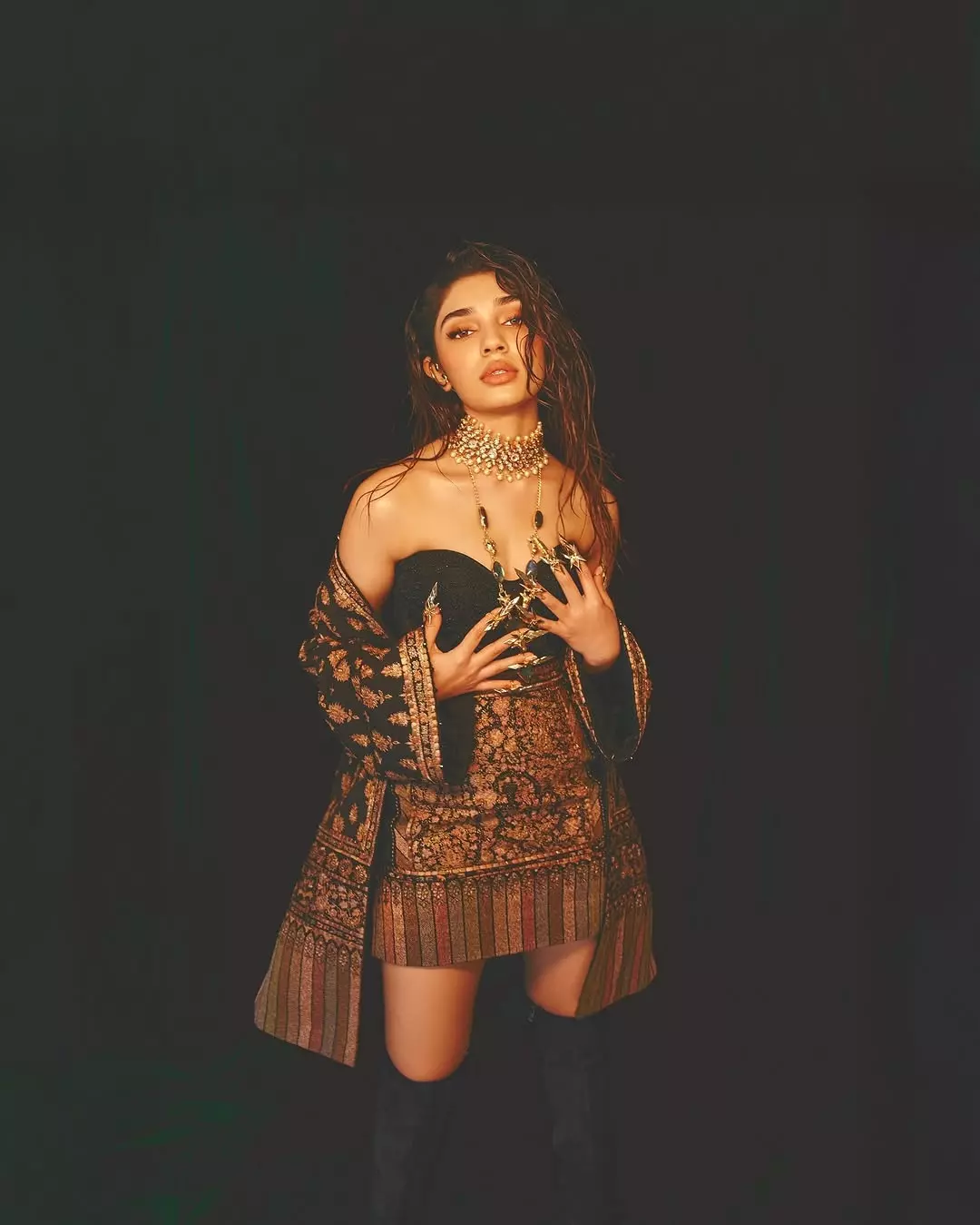 Krithi Shetty Powerful Ethnic Look Is Must See Krithi Shetty Powerful Ethnic Look Is Must See