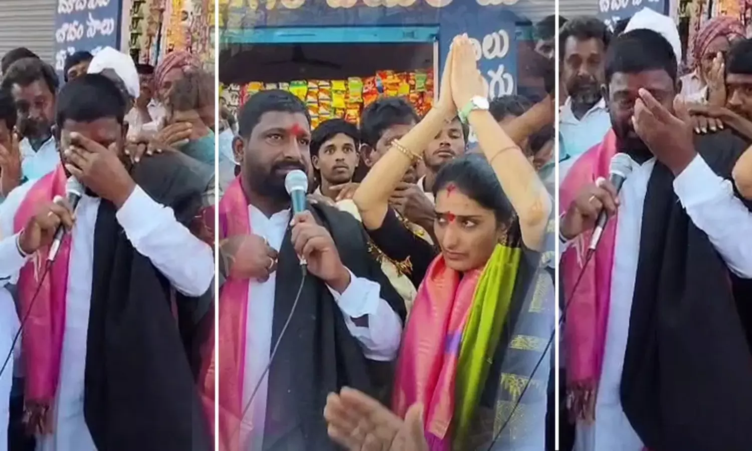 ‘నన్ను ఓడించారు.. నా భార్యనైనా గెలిపించండి’ టచ్ చేసే ప్రచారం! ‘నన్ను ఓడించారు.. నా భార్యనైనా గెలిపించండి’ టచ్ చేసే ప్రచారం!