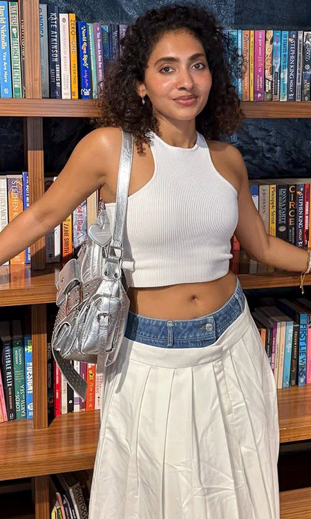 Gnaneshwari Kandregula Looks Bright In White