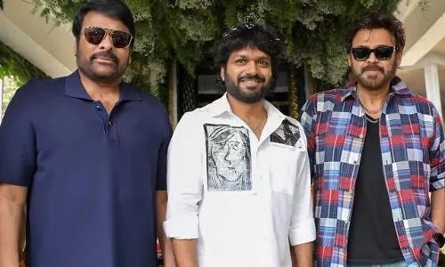 మెగాస్టార్‌తో క‌లిసి చేయాల‌ని.. వెంకీ మామ ఎమోష‌న‌ల్