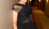 Sharvari Wagh Stuns in Black Tulle Gown