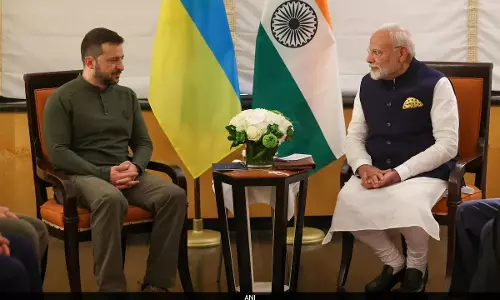 భార‌త్ కు ఉక్రెయిన్ అధ్య‌క్షుడు జెలెన్ స్కీ?