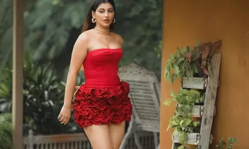 Who Needs Roses When Yashika Anand Gets Dresses in Red