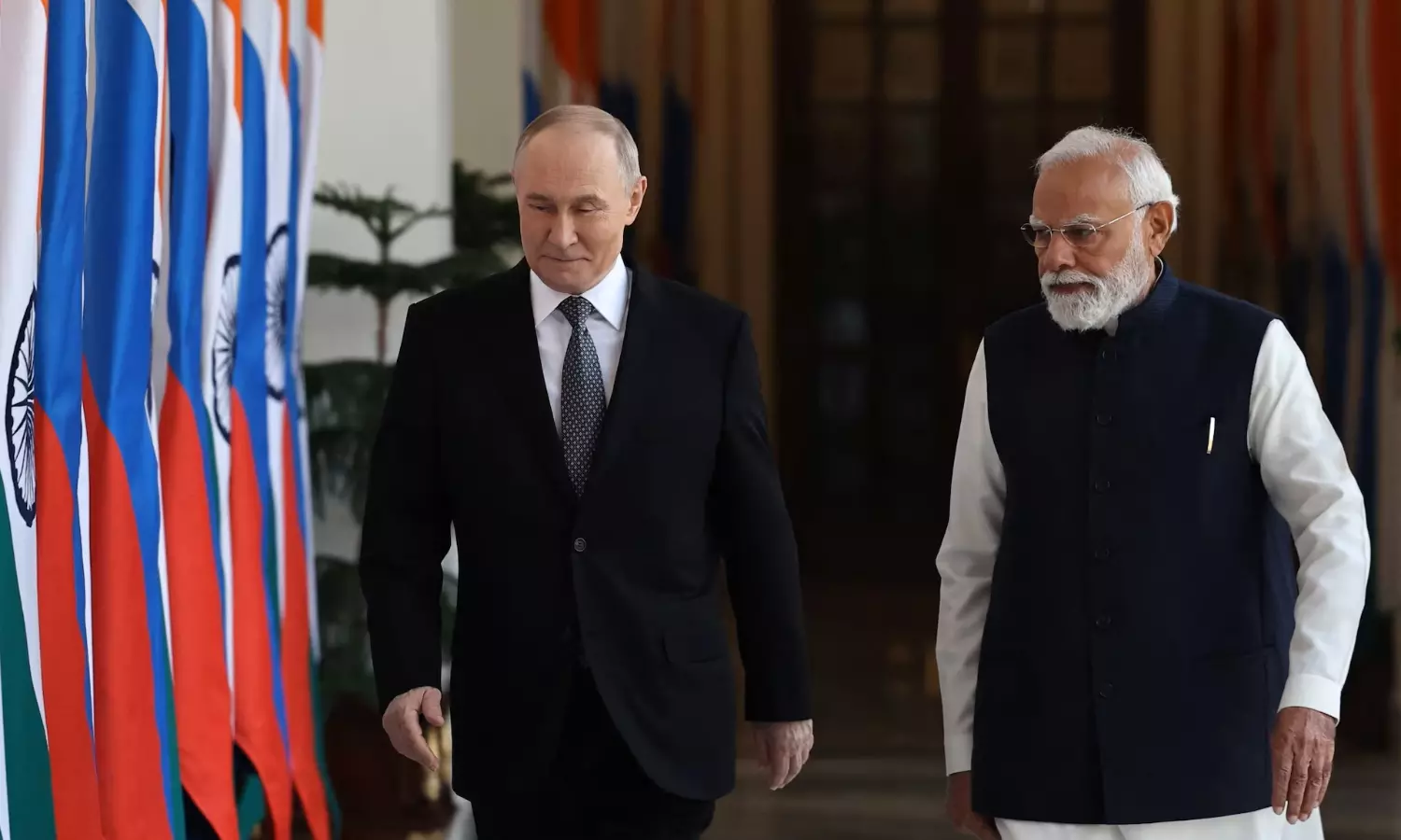 పుతిన్ భారత్ టూర్ ను ప్రపంచ మీడియా ఎంతలా కవర్ చేసింది? పుతిన్ భారత్ టూర్ ను ప్రపంచ మీడియా ఎంతలా కవర్ చేసింది?