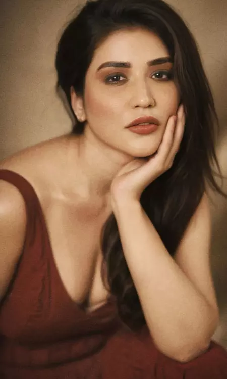 Priyanka Jawalkar Sizzles In Stunning Red Gown