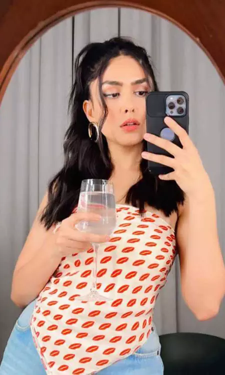 Mrunal Thakur Shines in Telugu Cinema and Social Media