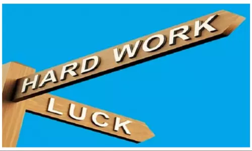 టాలెంట్ తో పోటీ పడు...లక్ తో పెట్టుకోకు !