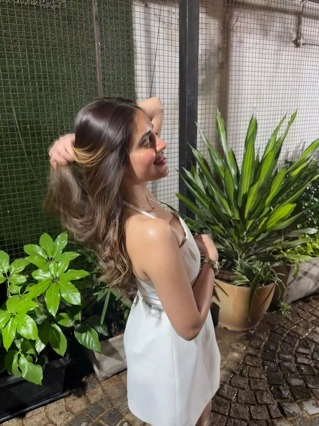 Kushitha Kallapu Glows in a Pristine White Gown With Timeless Elegance Kushitha Kallapu Glows in a Pristine White Gown With Timeless Elegance