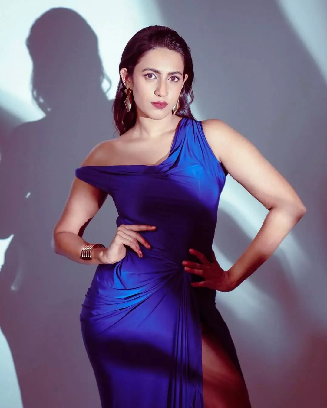 Niharika Konidela Stunning Clicks In Blue