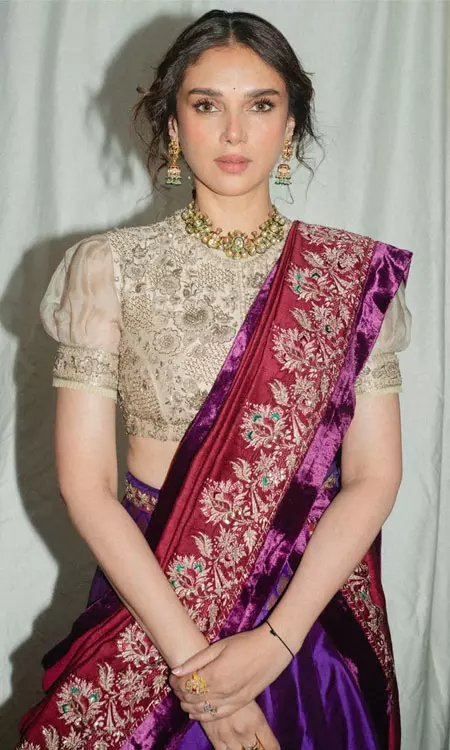 Aditi Rao Hydari Celebrates Indian Heritage