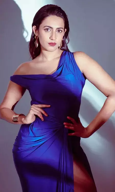 Niharika Konidela Stunning Clicks In Blue