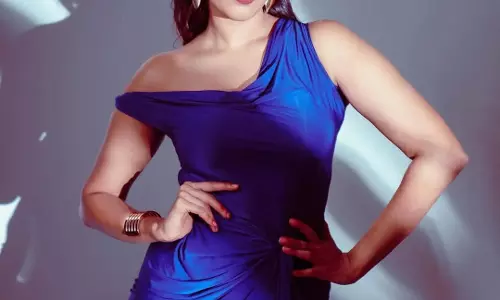 Niharika Konidela Stunning Clicks In Blue