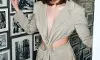 Shanaya Kapoor Serves Fierce Boss Vibes in Cropped Beige Power Suit
