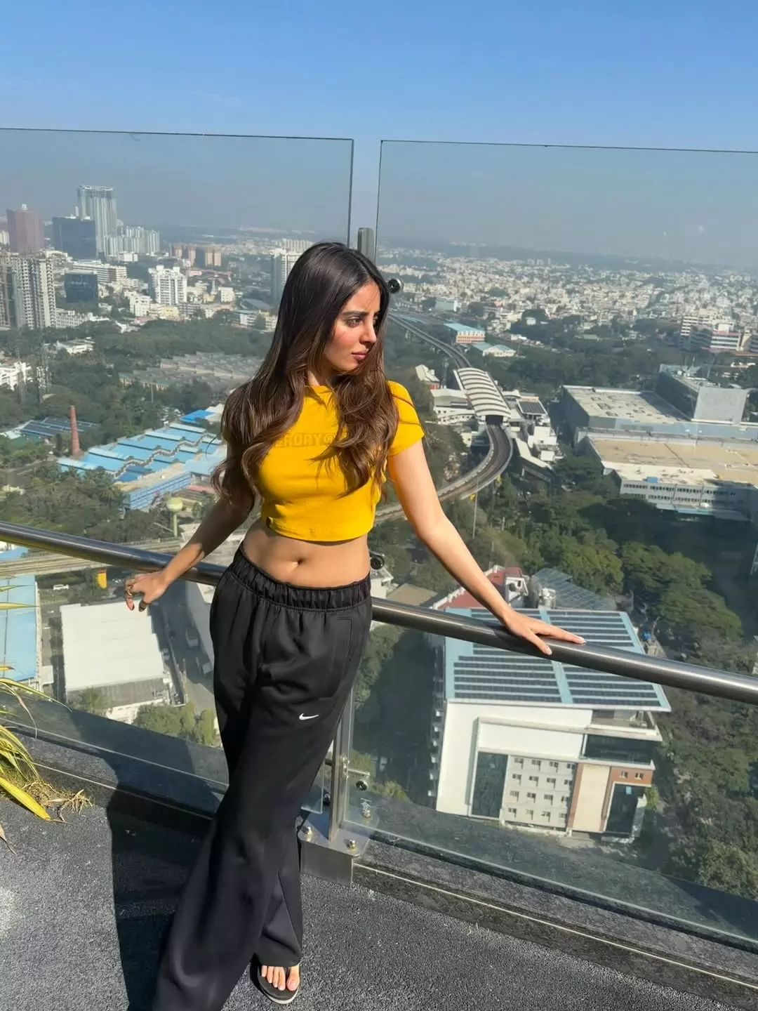 Kushitha Kallapu’s Trending Balcony Photo Is Here Kushitha Kallapu’s Trending Balcony Photo Is Here