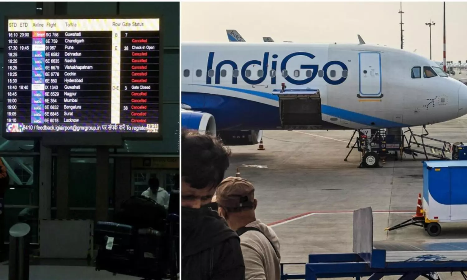 ఇండిగో సంక్షోభం: ఢిల్లీ ఆర్థిక వ్యవస్థకు రూ.1000 కోట్ల భారీ నష్టం! ఇండిగో సంక్షోభం: ఢిల్లీ ఆర్థిక వ్యవస్థకు రూ.1000 కోట్ల భారీ నష్టం!