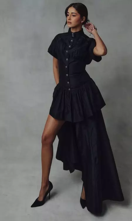 Black Magic: Ananya Panday’s High-Fashion Aura