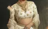 Ruhani Sharma Looks Dreamy in Ivory Bridal Lehenga