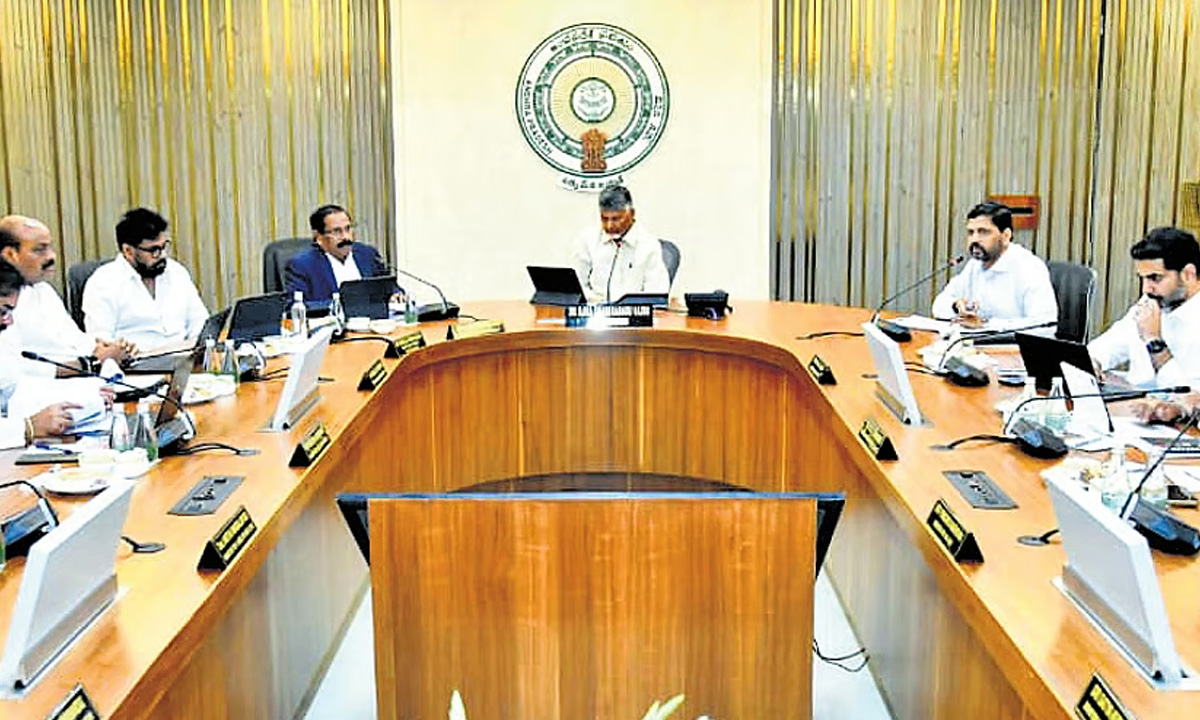 కీలక నిర్ణయాల దిశగా కేబినెట్ మీట్ | AP Cabinet Meeting Today: Major ...