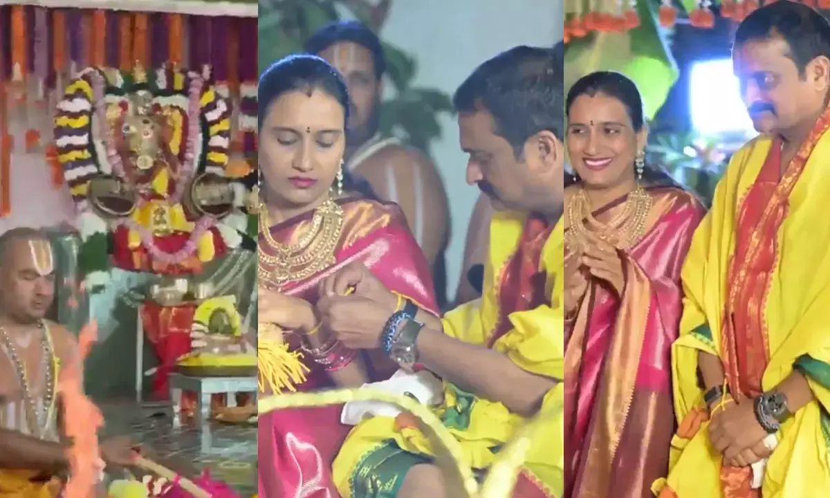 బండ్ల వారి ఇంట శ్రీనివాస కల్యాణం బండ్ల వారి ఇంట శ్రీనివాస కల్యాణం