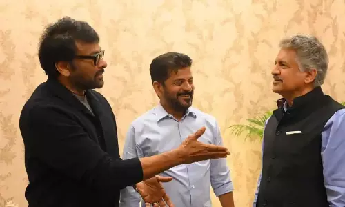 మెగాస్టార్‌ని క‌ల‌వ‌డం స‌ర్‌ప్రైజ్.. ఆయ‌న‌లోని ఆ రెండూ.. మ‌హీంద్రా విస్మ‌యం