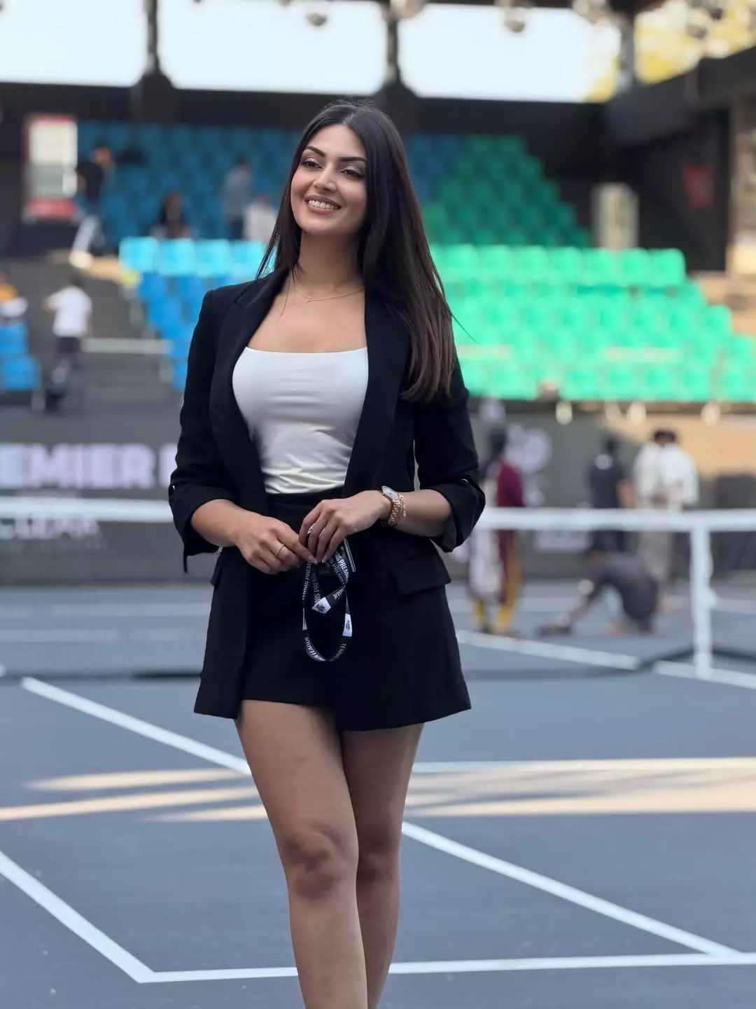 Yesha Sagar Steps Into Sports Spotlight Yesha Sagar Steps Into Sports Spotlight