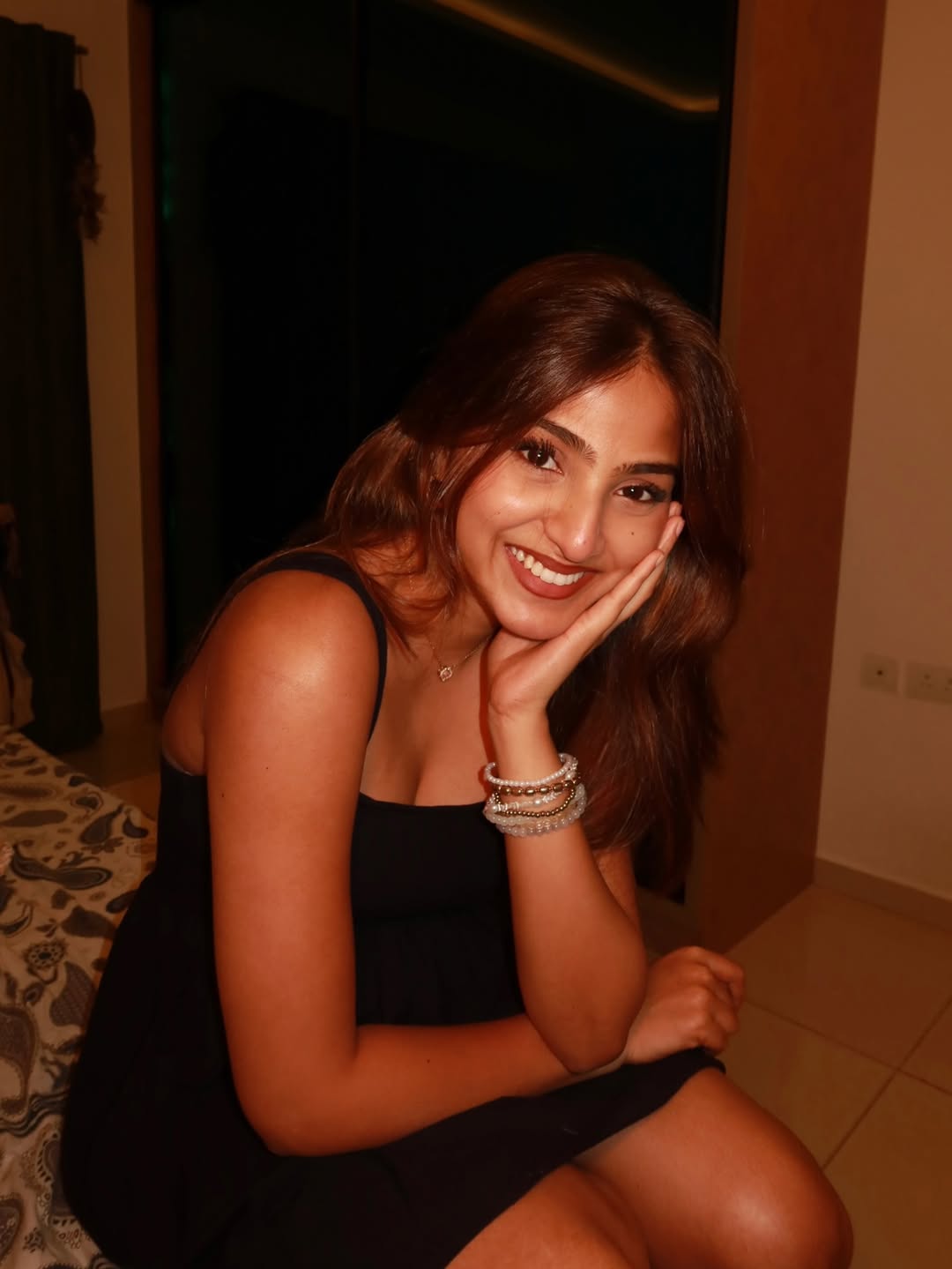 Pranavi Manukonda Stuns in Timeless Black Elegance