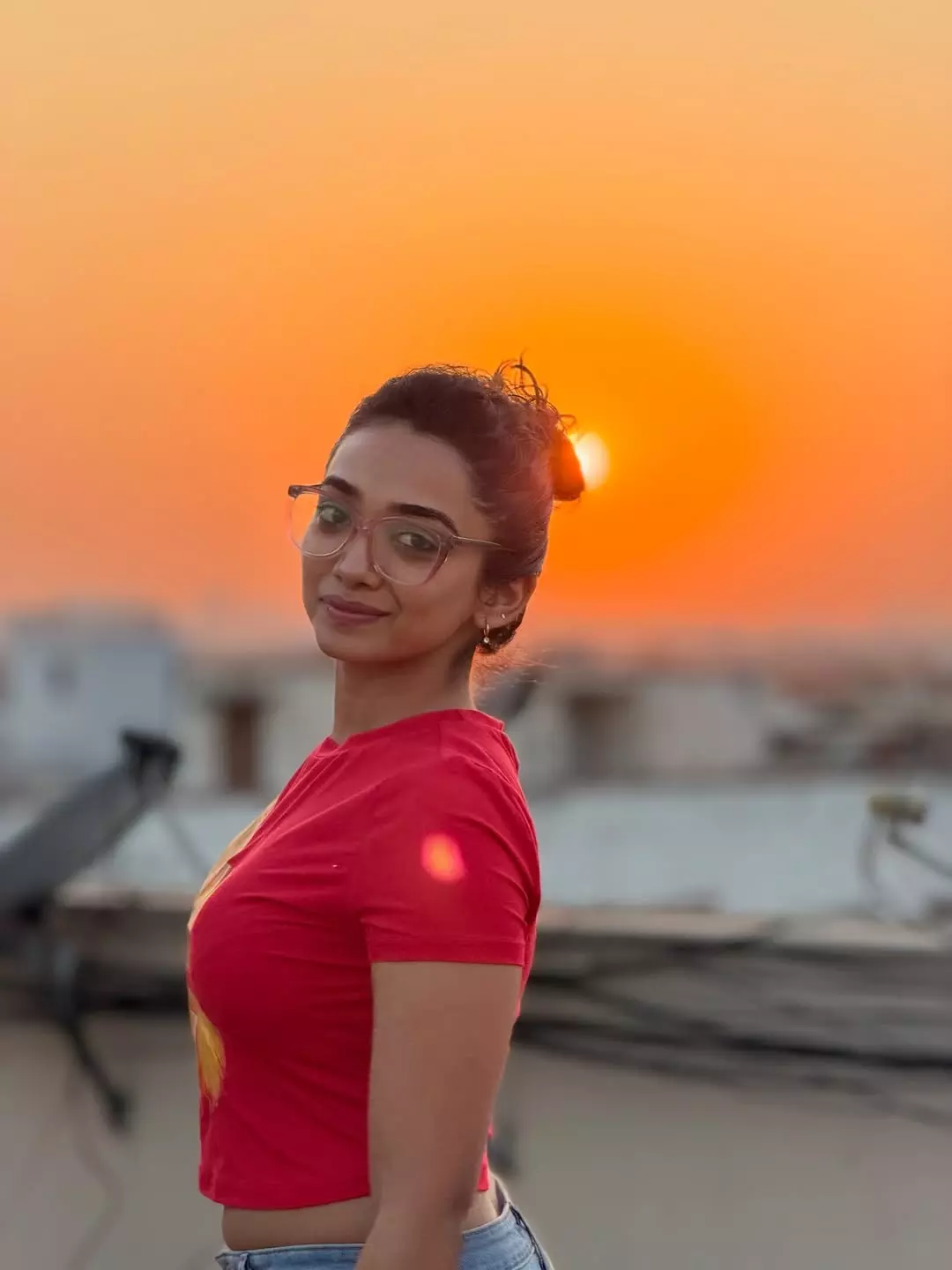 Saanve Megghana Lights Up the Evening Sky