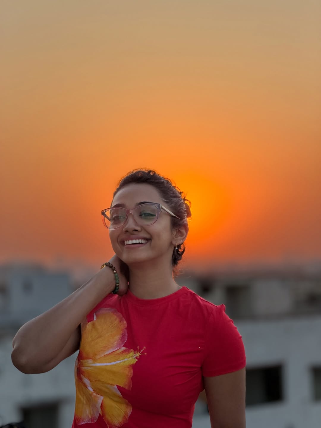 Saanve Megghana Lights Up the Evening Sky