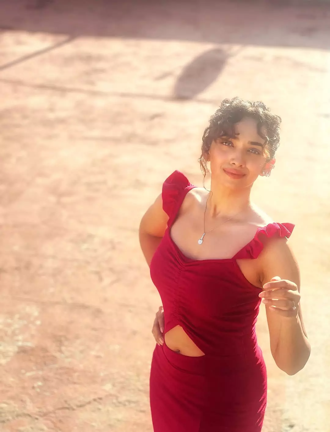 Saanve Megghana Lights Up the Evening Sky