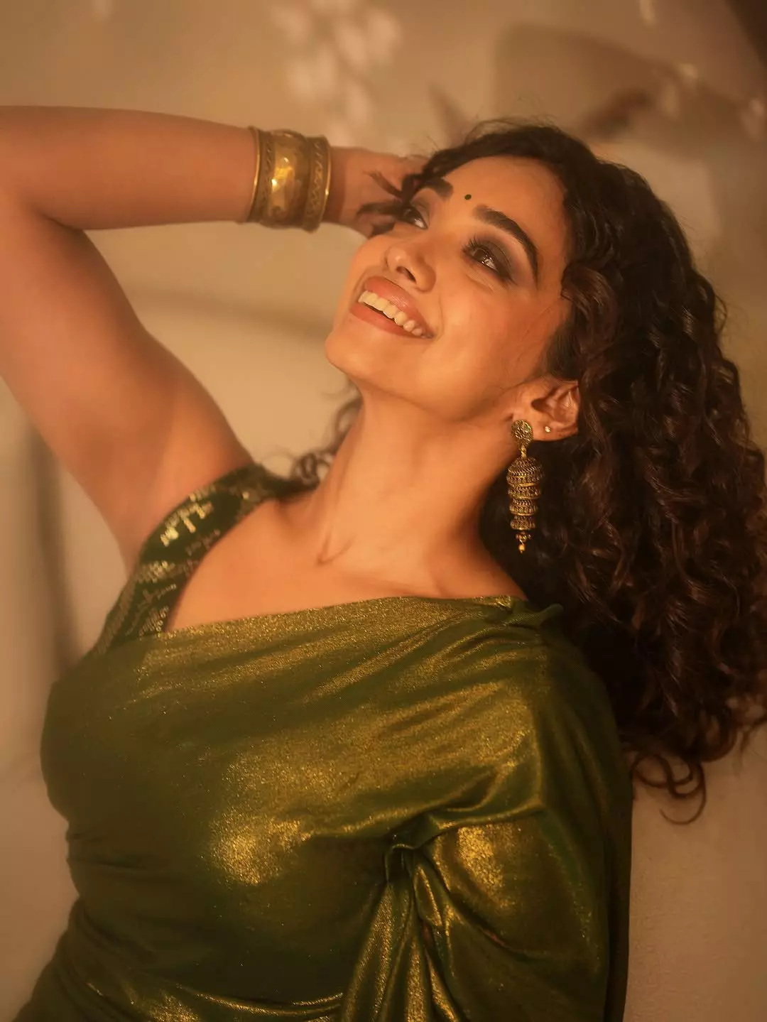 Saanve Megghana Lights Up the Evening Sky