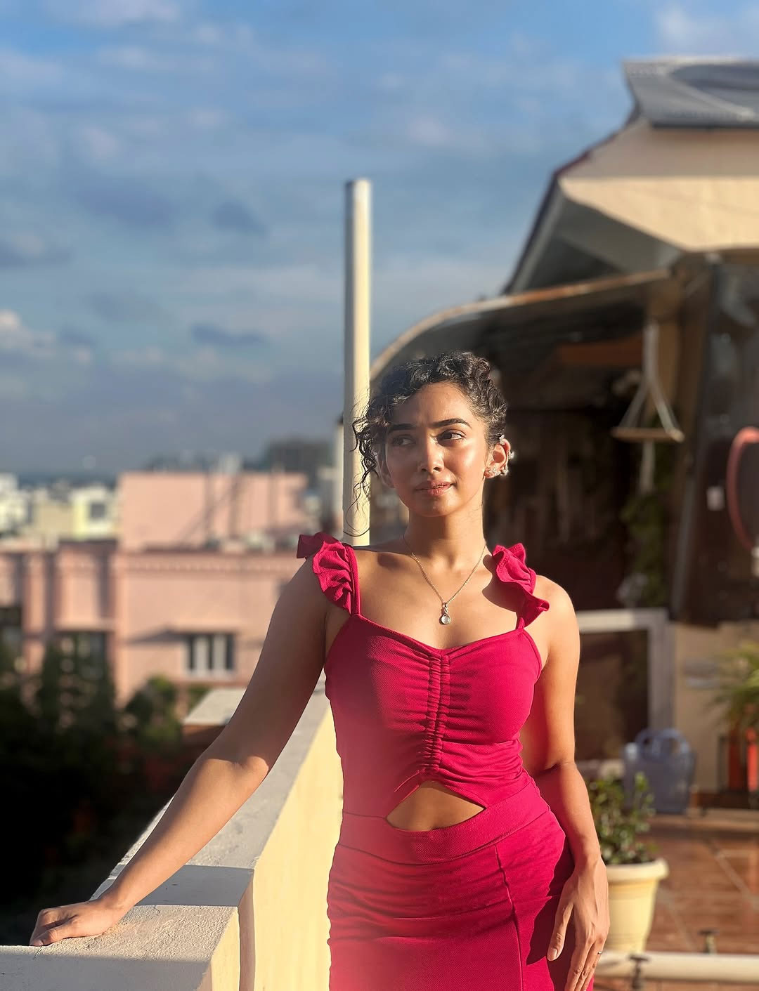 Saanve Megghana Lights Up the Evening Sky