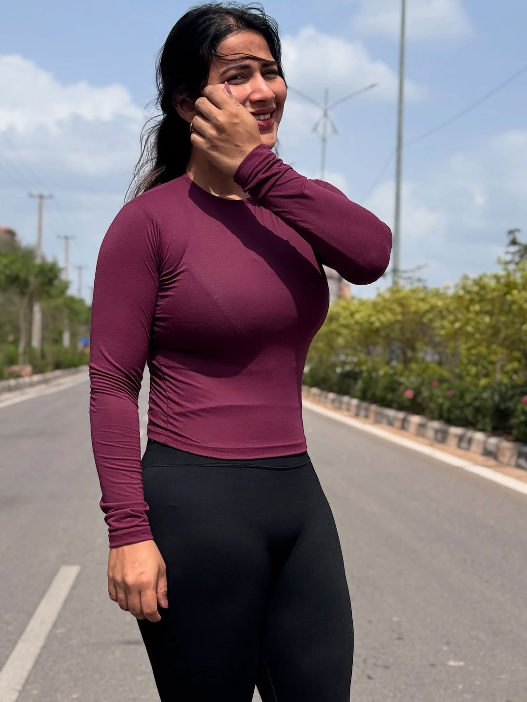 Doulath Sulthana Blends Confidence With Modern Style