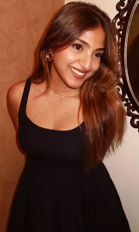 Pranavi Manukonda Stuns in Timeless Black Elegance