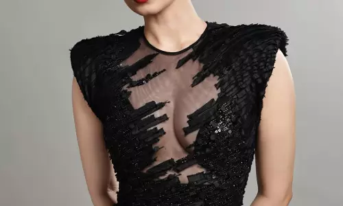 Manushi Chhillar Black Dress Rules Instagram