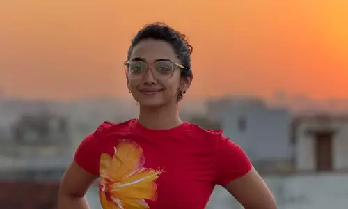 Saanve Megghana Lights Up the Evening Sky