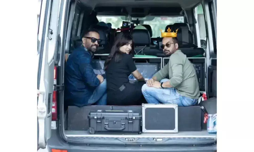 సామ్-రాజ్: పెళ్లి త‌ర్వాత మొద‌టిసారి కెమెరాకు