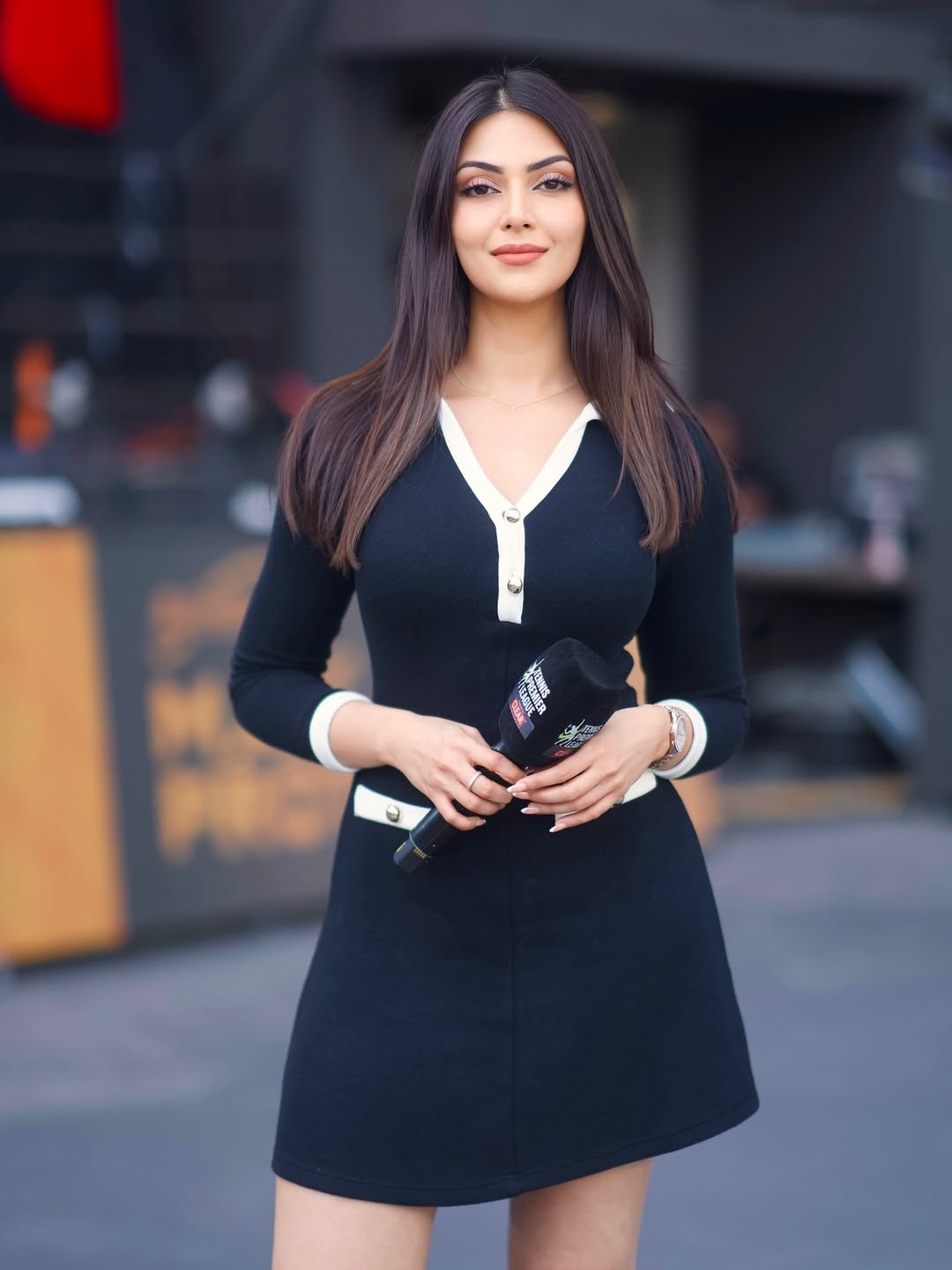 Yesha Sagar Shines at Tennis Premier League as Sports Presenter Yesha Sagar Shines at Tennis Premier League as Sports Presenter