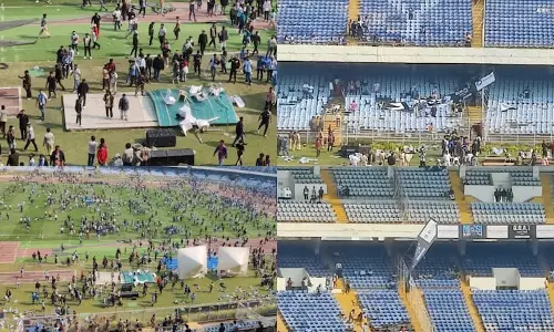 మెస్సీ టూర్ : కోల్ కతాలో ఫ్యాన్స్ కు అందుకే కోపమొచ్చింది.. విధ్వంసం చేశారు